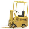 Forklift yellow