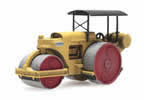Road roller Kaelble yellow