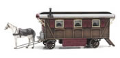 Living wagon (fairground or circus)