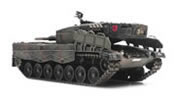 BRD Leopard 2A4 Fleckentarnung Eisenbahntransport