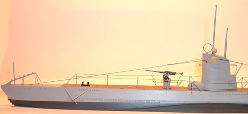 Artmaster 180250 - Submarine Class II B (portion above the waterline)