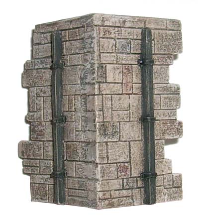 Artmaster 180368 - Seawall, sandstone, corners (2 per pack)