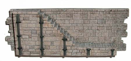 Artmaster 180369 - Seawall, sandstone, steps (1 per pack)