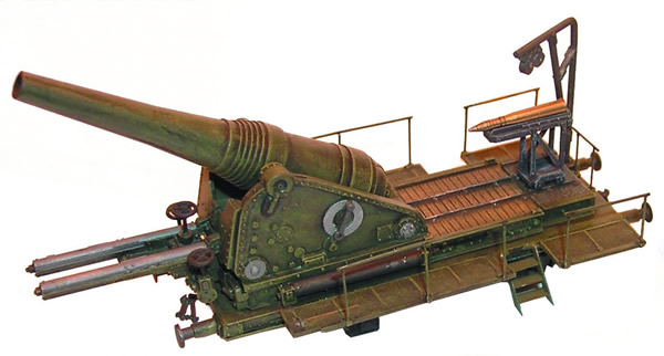 Artmaster 80026 - WWI artillery rr-car