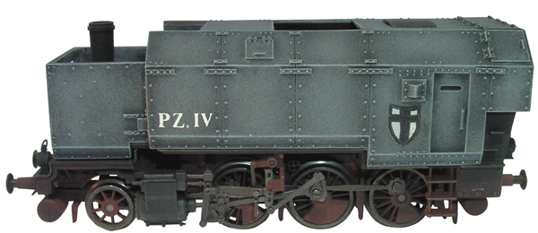 Artmaster 80161 - WWI armoured T9.3 locomotive (tank engine)