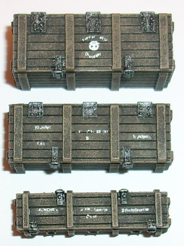 Artmaster 80223 - Wooden crates Set IV