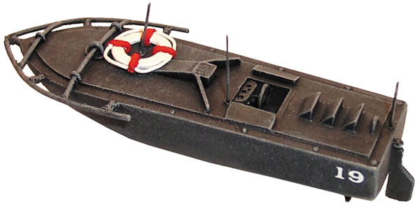 Artmaster 80255 - LINSE boat, (filled with explosives to be used as a torpedo)