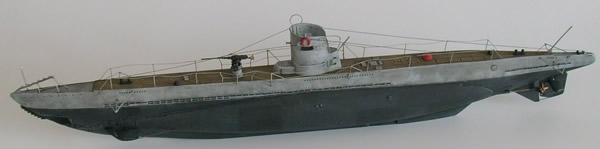 Artmaster 80291 - Submarine Class II B (complete hull)
