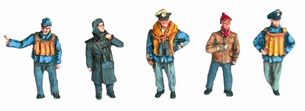 Artmaster 80395 - Set of figures, seamen II (5 figures)