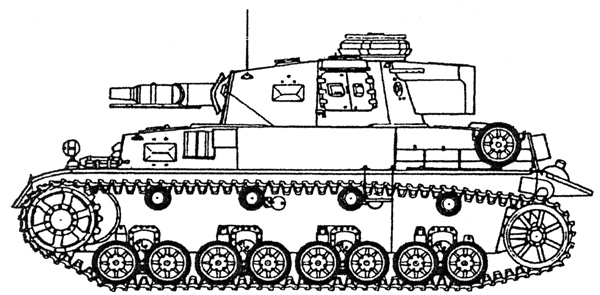 Artmaster 80419 - Modification kit for Panzer IV tank