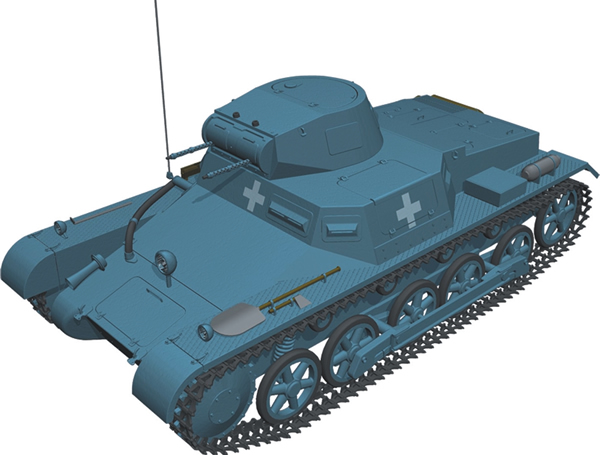Artmaster 80458 - 1B tank