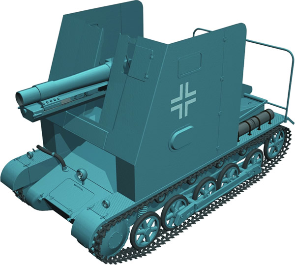 Artmaster 80459 - 1B tank w/ SIG Heavy Infantry Gun