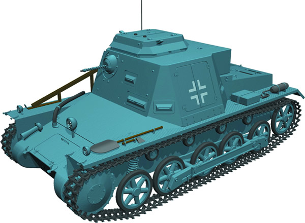 Artmaster 80461 - 1 tank command vehicle