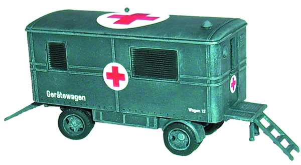 Artmaster 80463 - German Armed Forces medical-aid trailer