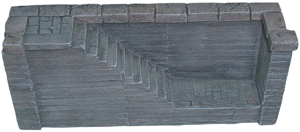 Artmaster 80481 - Seawall, concrete, steps (1 per pack/for all seawalls)