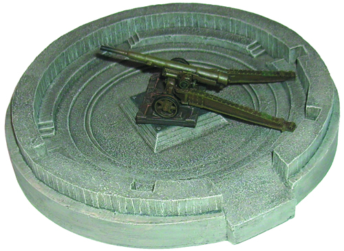 Artmaster 80489 - Open ring-shaped bed w/ 155mm cannon (French design)