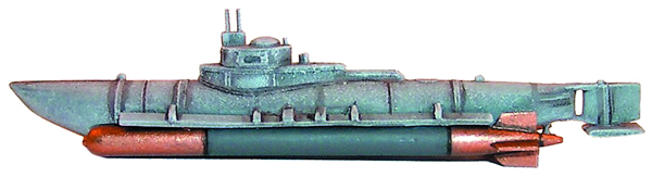 Artmaster 84002 - Midget submarine BIBER