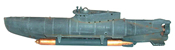 SEEHUND submarine (complete hull)