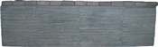 Seawall, concrete straight (2 per pack)