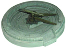 Open ring-shaped bed w/ 155mm cannon (French design)