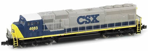 AZL 61010-1 - Diesel Locomotive SD70M 4683 of the CSX - Blue/Grey/Yellow