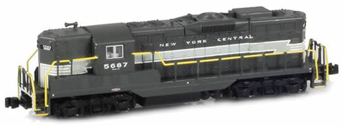 AZL 62007-3 - USA Diesel Locomotive NYC GP7 5687 Lightning Stripe dynamic brakes