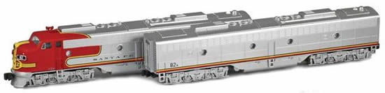 AZL 62601-1S - USA Diesel Locomotive E8 A 82 82A Set of the ATSF