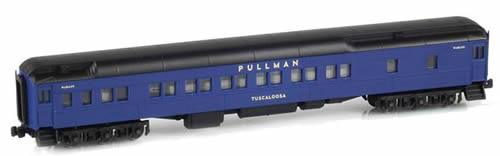 AZL 71011-2 - 12-1 Pullman Sleeper TUSCALOOSA Wabash Blue