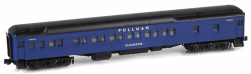 AZL 71011-3 - 12-1 Pullman Sleeper GLOUCESTER Wabash Blue