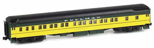 AZL 71205-2 - 8-1-2 Pullman Sleeper CLARKES GAP CNW Yellow & Green