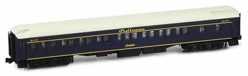 AZL 71209-2 - 8-1-2 Pullman Sleeper Centglen L&N Blue