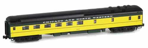 AZL 71505-2 - 36 Seat Diner 6932 CNW Yellow & Green