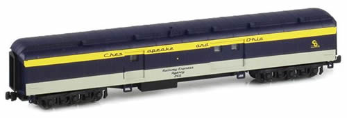 AZL 71645-2 - Baggage Car - AF268-Z05B Railway Express Agency 266