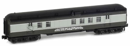 AZL 71902-9 - RPO UNITED STATES MAIL RAILWAY POST OFFICE Two Tone Grey with clearstory roof