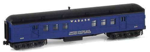 AZL 71911-1 - RPO UNITED STATES MAIL RAILWAY POST OFFICE Wabash Blue