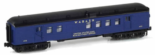 AZL 71911-2 - RPO UNITED STATES MAIL RAILWAY POST OFFICE Wabash Blue