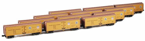AZL 900801-6 - 40’ PFE R-30-18 Wooden Reefer Set