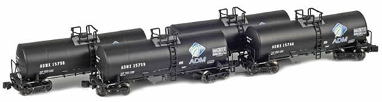 AZL 903800-1 - 4pc ADMX 17,600 Gallon Tank Car Set