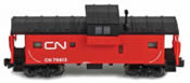 Canadian Wide Vision Caboose 79601 of the CN