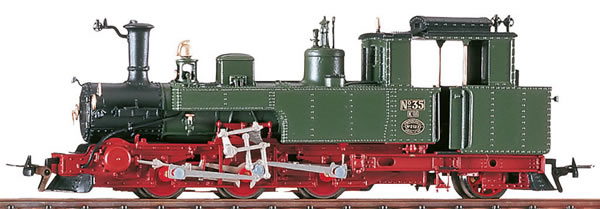 Bemo 1003815 - German Steam Locomotive No. 35 of the KSäStEB
