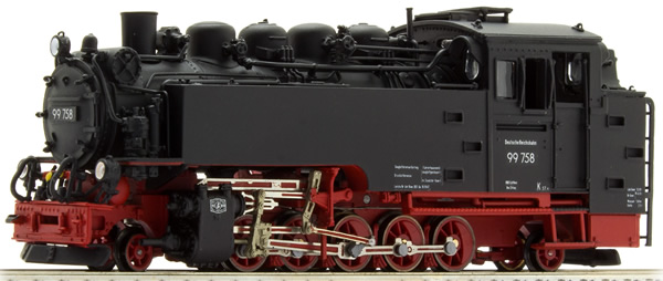 Bemo 1008898 - German Steam Locomotive BR 99 758 of the DR