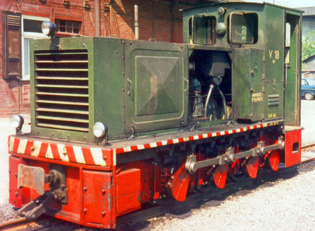 Bemo 1011808 - German Diesel V 18 Private Railroad