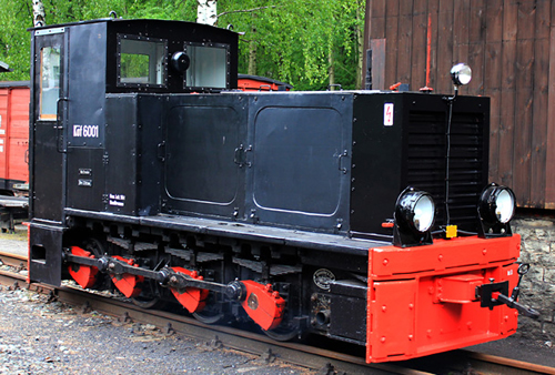 Bemo 1011854 - German Diesel Locomotive Köf 6001 
