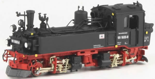 Bemo 1016834 - German Steam Lomomotive BR 99 1600-8 of the DR
