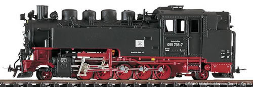 Bemo 1017806 - German Steam Locomotive BR 99 749-4 of the DR