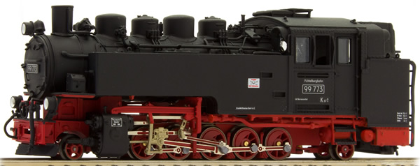 Bemo 1017893 - German Steam Locomotive BR 99 773 of the SDG Fichtelbergbahn Railway