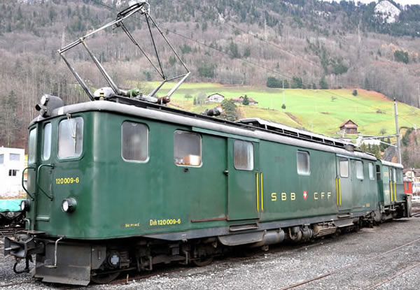 Bemo 1246432 - Swiss Electric Railcar  Deh 120 012 of the SBB