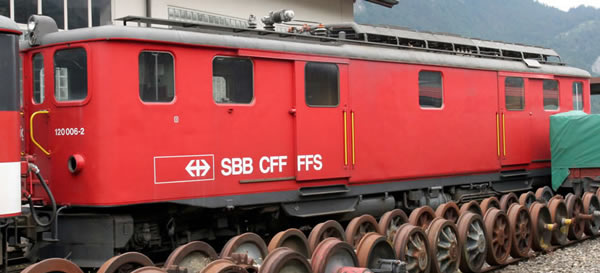 Bemo 1246436 - Swiss Electric Railcar  Deh 120 006 of the SBB