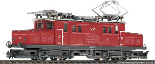 Bemo 1253522 - Swiss Electric Locomotive HGe 4/4 12 Krokodile of the BVZ