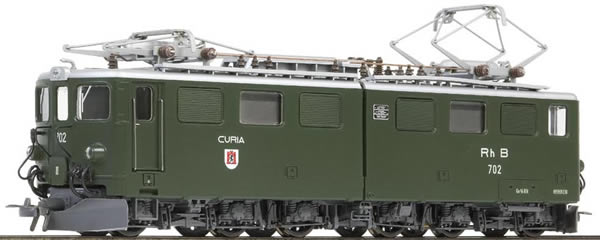 Bemo 1254102 - Swiss Electric Locomotive Ge 6/6 702 Curia fo the RHB